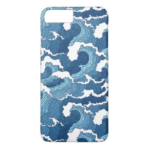 Capa iPhone 8 Plus/7 Plus Ondas Abstrato