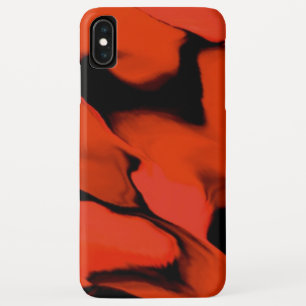 Capa Para iPhone Da Case-Mate Ondas de preto e vermelho