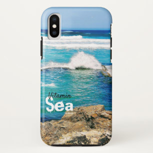 Capa Para iPhone Da Case-Mate Ondas de turquesa do mar Vitamina