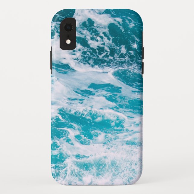 Capa Para iPhone, Case-Mate Ondas do Oceano Azul (Verso)