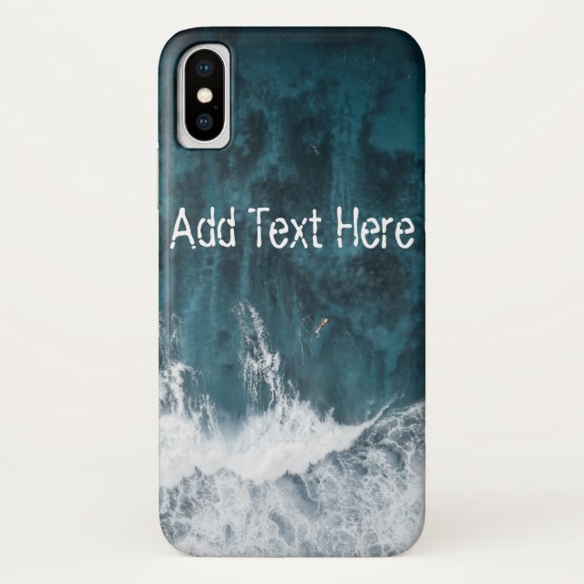 Capa Para iPhone, Case-Mate Ondas do Oceano em queda (Verso)