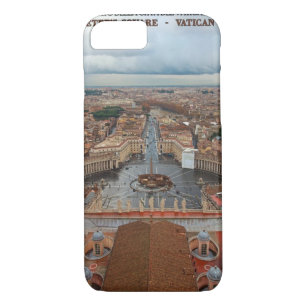 Capa iPhone 8/7 Opinião quadrada da Cidade do Vaticano - St Peters