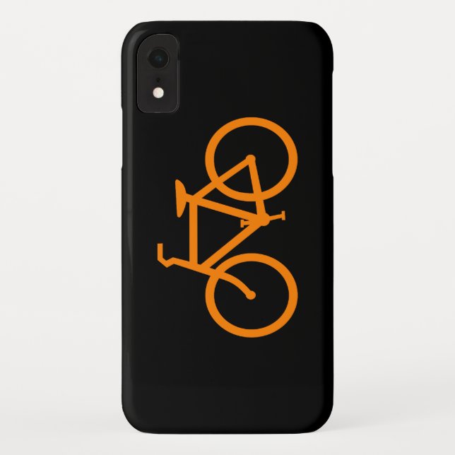 Capa Para iPhone, Case-Mate Orange Bike (Verso)