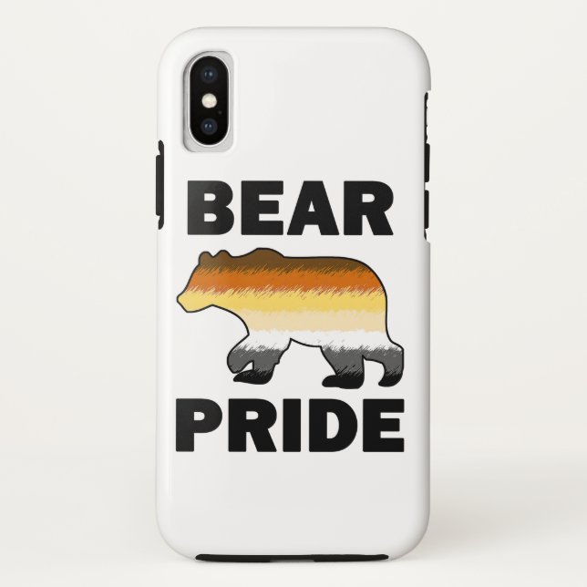 Capa Para iPhone, Case-Mate Orgulho do Urso (Verso)