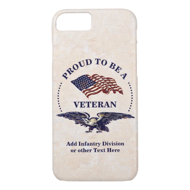 Capa Para iPhone, Case-Mate Orgulhoso ser um veterano (Verso)