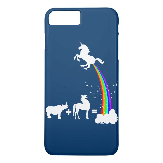 Capa Para iPhone, Case-Mate Origem engraçada do unicórnio (Verso)