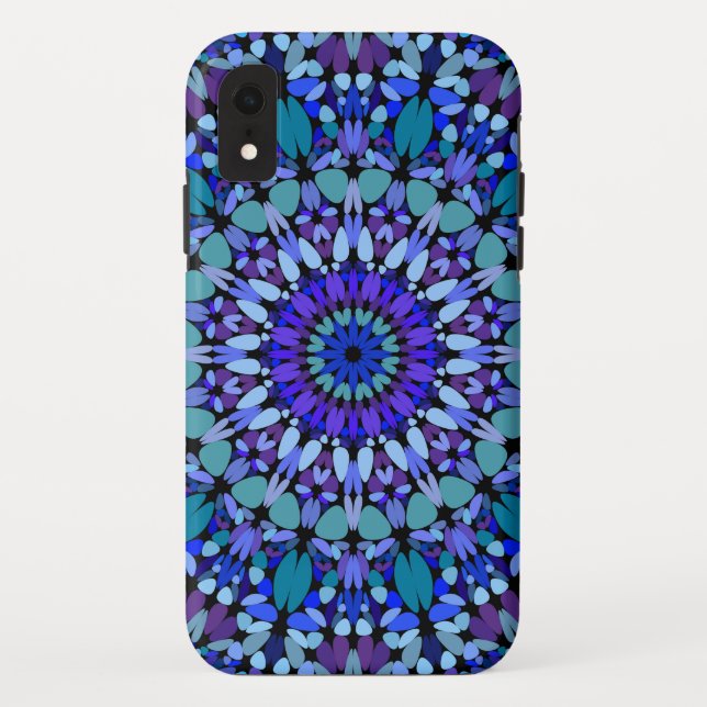 Capa Para iPhone, Case-Mate Ornamento da mandala do cascalho (Verso)