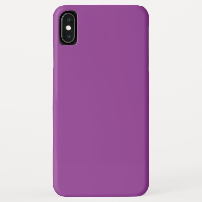 Capa Para iPhone, Case-Mate Orquídea escura sólida (Verso)