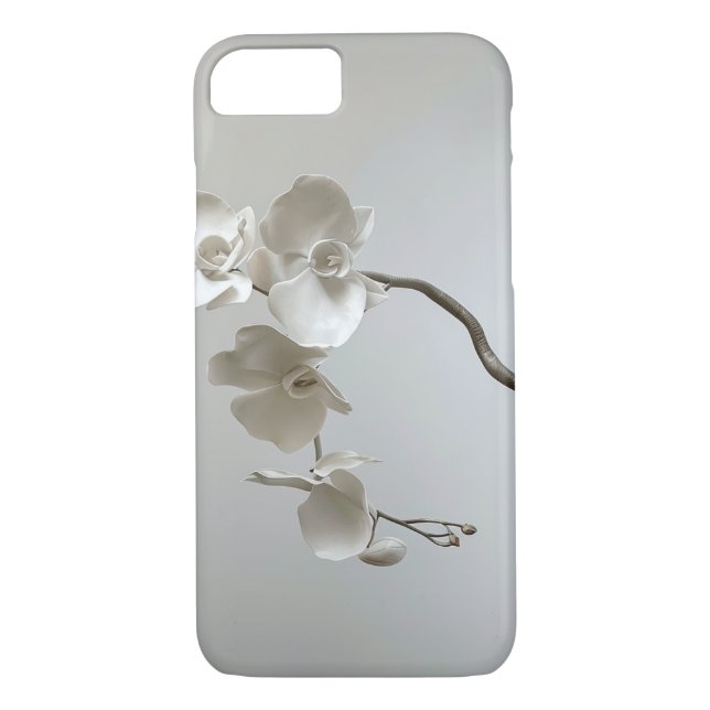 Capa Para iPhone, Case-Mate Orquídea Neutra Cerâmica (Verso)