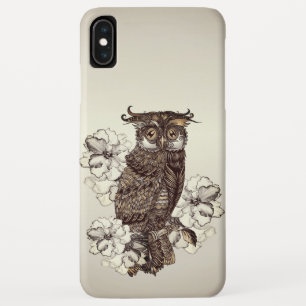 Capa Para iPhone Da Case-Mate Orquídeas Creme de Coruja Dourada
