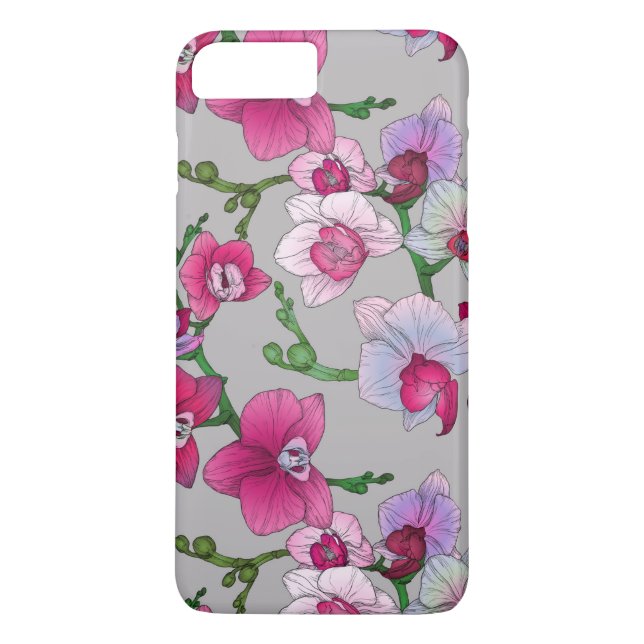 Capa Para iPhone, Case-Mate Orquídeas Rosa Em Sangue (Verso)