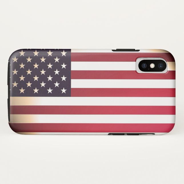 Capa Para iPhone, Case-Mate Os Estados Unidos da bandeira americana (Verso (Horizontal))