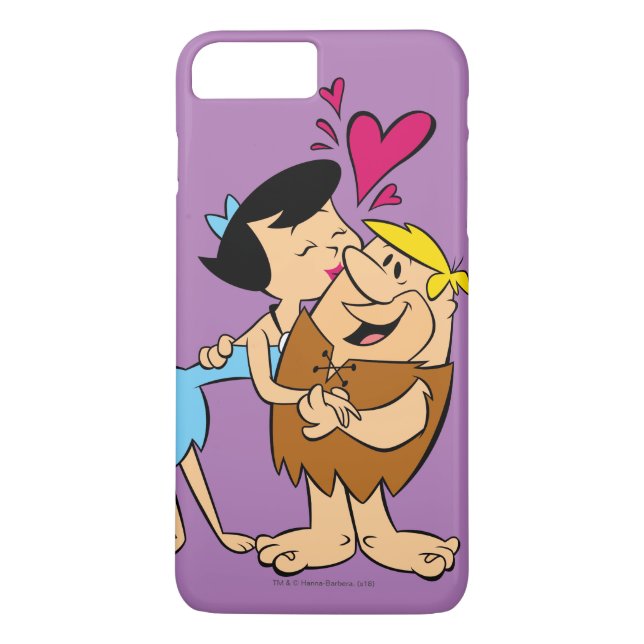 Capa Para iPhone, Case-Mate Os Flintstones | Betty Kissing Barney (Verso)