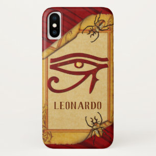 Capa Para iPhone X Os Observadores Egípcios de Óptica 3D PERSONALIZAM