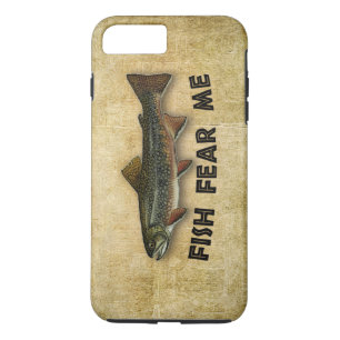 Capa iPhone 8 Plus/7 Plus Os peixes temem-me esportes e recreação engraça