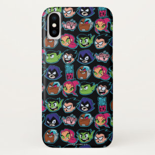 Capa Para iPhone X Os titã adolescentes vão! teste padrão principa