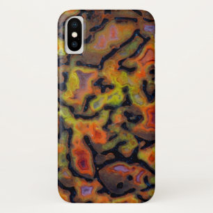 Capa Para iPhone Da Case-Mate Osso de Dinossauro Petrificado Laranja