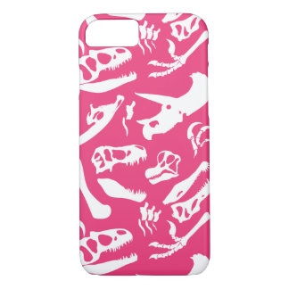 Capa Para iPhone Da Case-Mate Ossos do Dinossauro (Rosa)