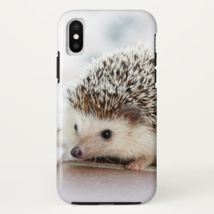 Capa Para iPhone X Ouriço bonito do bebê