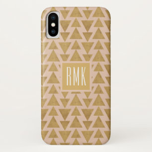 Capa Para iPhone Da Case-Mate Ouro exterior de etapa do monograma Geo &