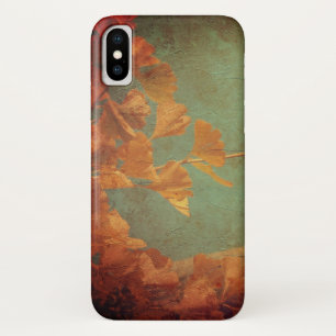 Capa Para iPhone Da Case-Mate Ouro gingko árvore verde dourada vindima oriental