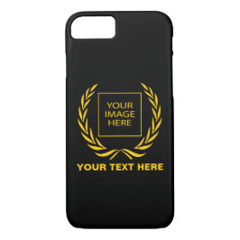 Capa Para iPhone Da Case-Mate Ouro pessoal Laurel Wreath