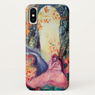 Capa Para iPhone X OURO SONHO / Jardim Zen Meditação Yoga