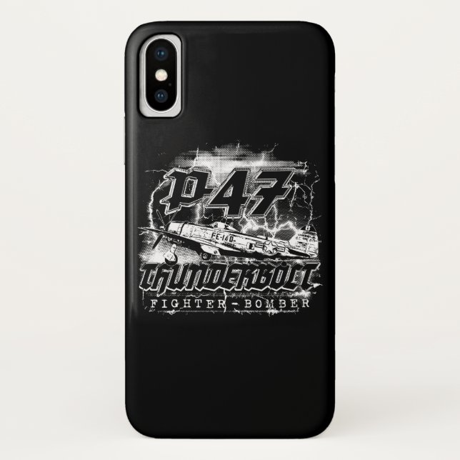 Capa Para iPhone, Case-Mate P-47 Thunderbolt (Verso)
