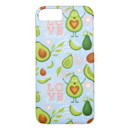 Capa iPhone 8/7 Padrão Avocado