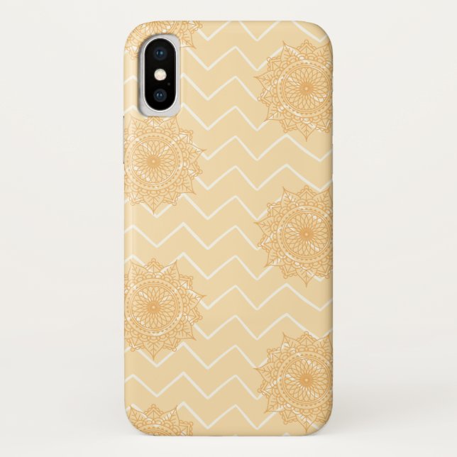 Capa Para iPhone, Case-Mate Padrão Chevron e Ornamentado (Verso)