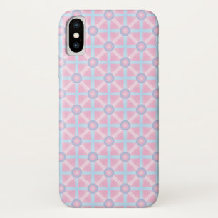 Capa Para iPhone Da Case-Mate Padrão Cor-de-rosa, púrpura e azul claro
