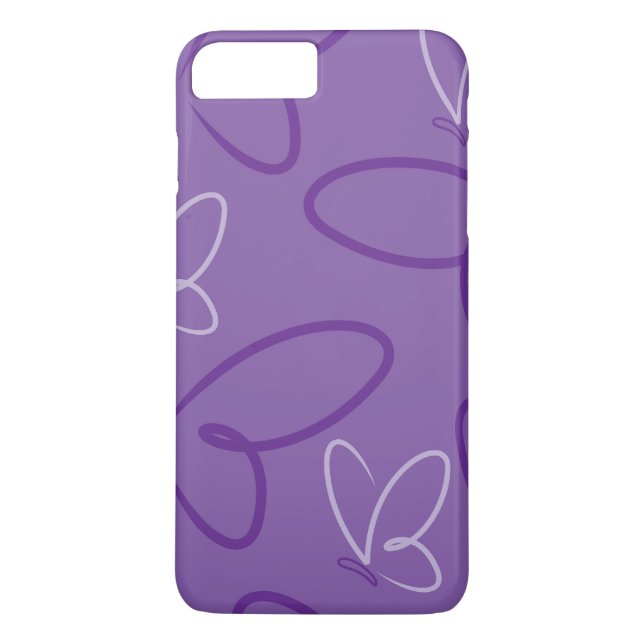Capa Para iPhone, Case-Mate Padrão da borboleta (Verso)