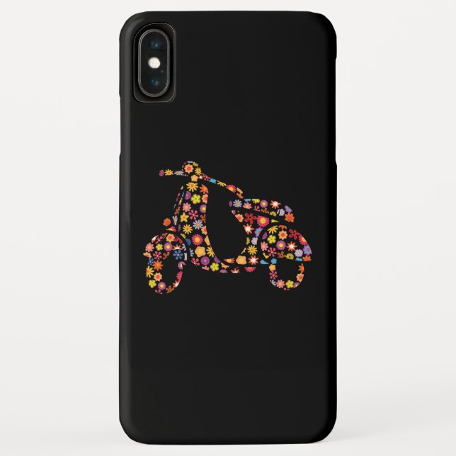 Capa Para iPhone, Case-Mate Padrão da ventoinha do Patinete do motor (Verso)