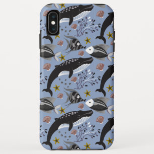 Capa Para iPhone Da Case-Mate Padrão de animais aquáticos   vida submarina do 