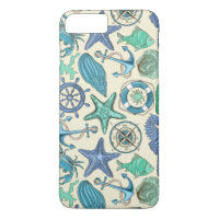 Padrão de Animais do Mar Teal