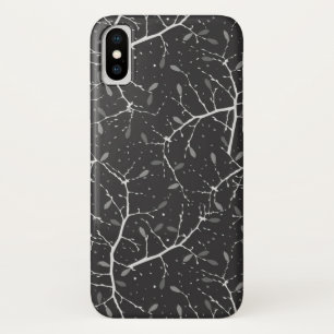 Capa Para iPhone Da Case-Mate Padrão de árvore preto e branco fofo