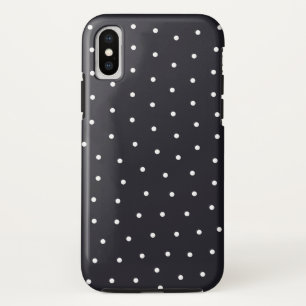 Capa Para iPhone Da Case-Mate Padrão de Bolinhas preto e branco