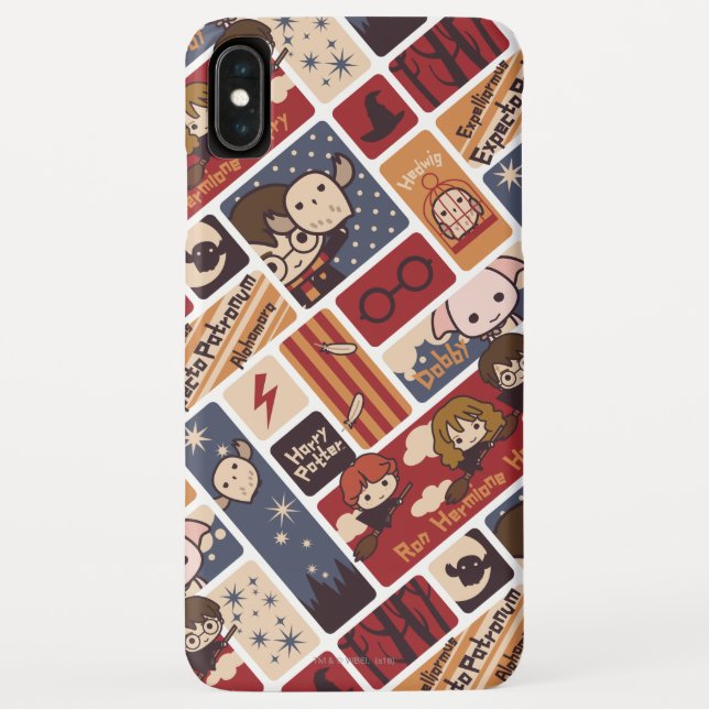 Capa Para iPhone, Case-Mate Padrão de Cenas de Desenho do Harry Potter (Verso)