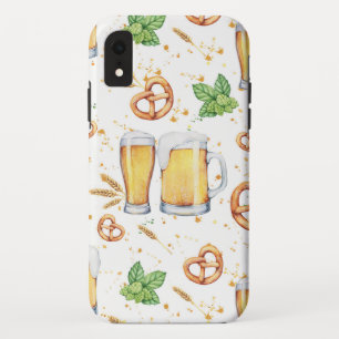 Capa Para iPhone Da Case-Mate Padrão de Cerveja do Estilo Pub