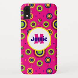 Capa Para iPhone Da Case-Mate Padrão de Círculos Funk Personalizados
