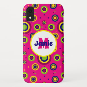 Capa Para iPhone Da Case-Mate Padrão de Círculos Funk Personalizados