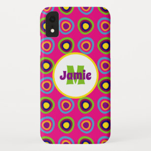 Capa Para iPhone Da Case-Mate Padrão de Círculos Funk Personalizados