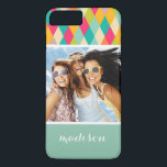 Capa Para iPhone Da Case-Mate Padrão de cópia personalizada do Harlequin<br><div class="desc">Harlequin vintage padrão perfeito © e ® Bigstock® - Todos os direitos reservados.</div>