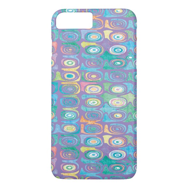 Capa Para iPhone, Case-Mate Padrão de cor abstrato 1 (Verso)
