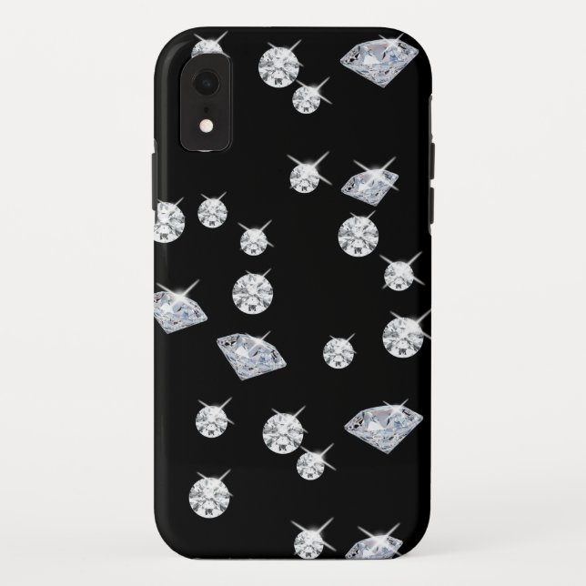 Capa Para iPhone, Case-Mate Padrão de Diamantes Modernos (Verso)