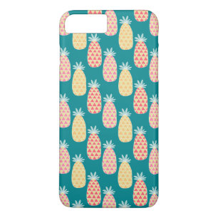 Capa iPhone 8 Plus/7 Plus Padrão de Doodle do Pineapple