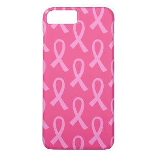 Capa Para iPhone Da Case-Mate Padrão de Fita Rosa do Câncer da Mama