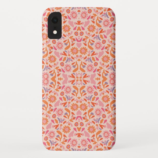 Capa Para iPhone, Case-Mate Padrão de flores (Verso)