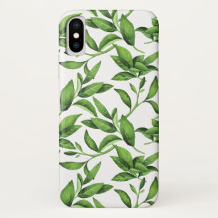 Capa Para iPhone Da Case-Mate Padrão de Folhas de Aquarela