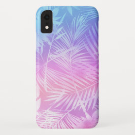Capa Para iPhone Da Case-Mate Padrão de Folhas Tropicais Iridescentes